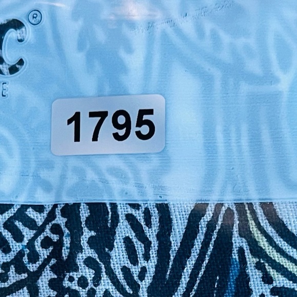 Chico’s Paisley Linen Drape Jacket Women Size Small Blue/Pink - Picture 12 of 13